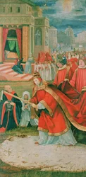 雪の聖母の祭壇画、1519年頃